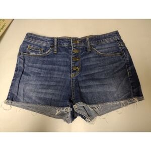 Universal Thread high rise shortie button fly denim cutoffs